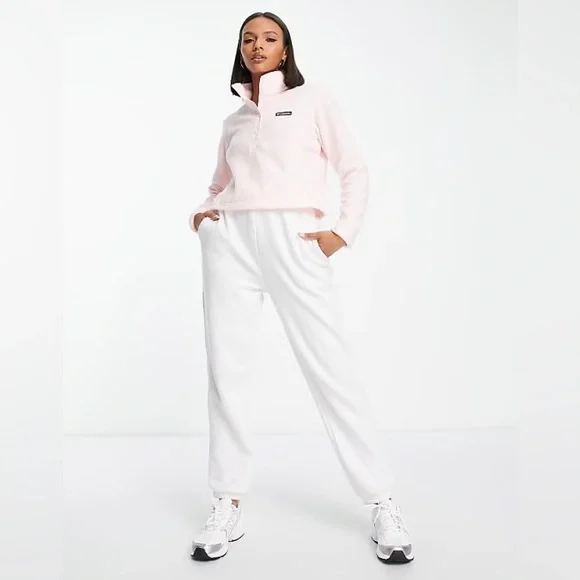 Women's Pink Fleece Sweater (Columbia Sportswear) - Picture 3 of 8